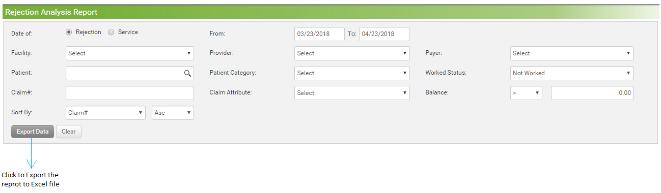 Rejection Analysis Report